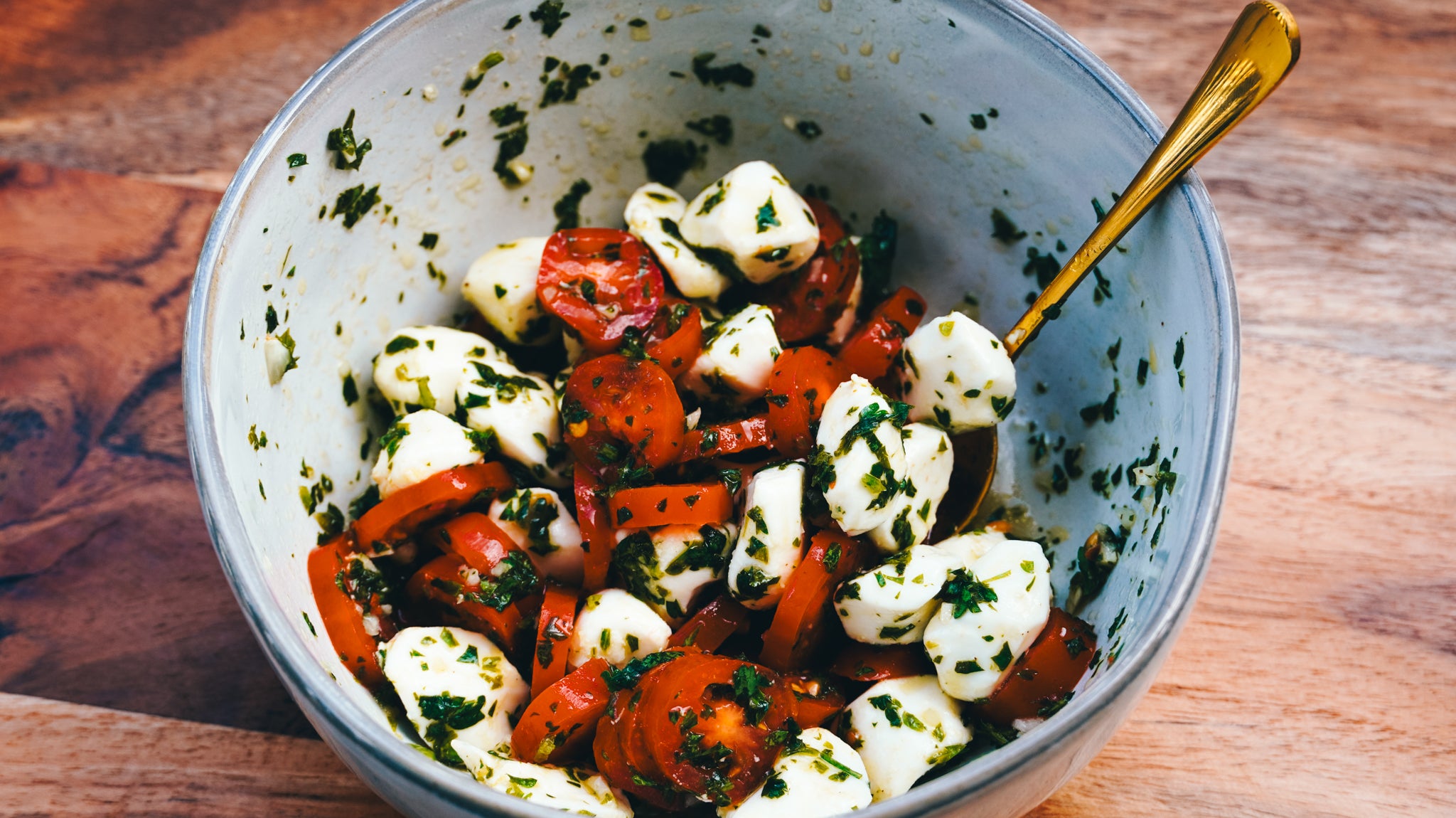 Simple CHIMI Caprese Salad
