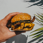 chimichurri cheeseburger